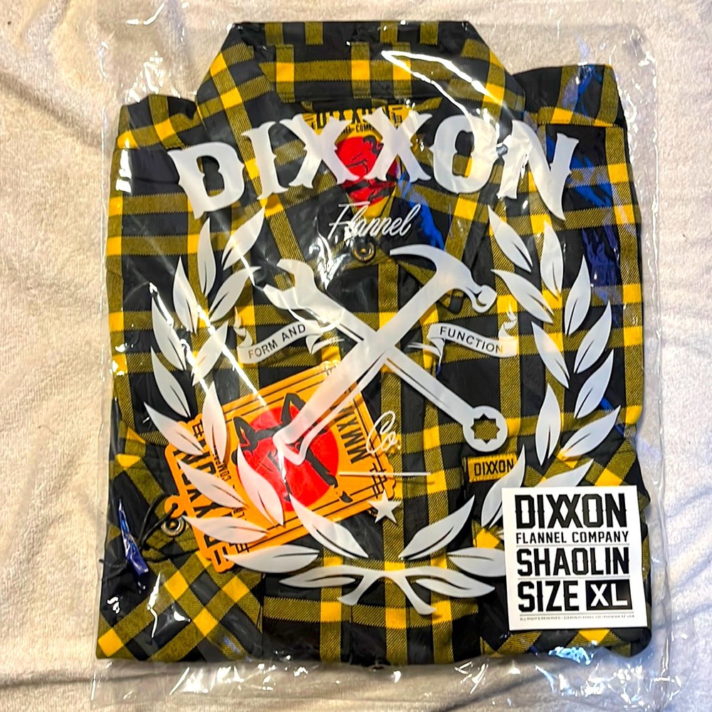 Mens XL dixxon Shaolin flannel